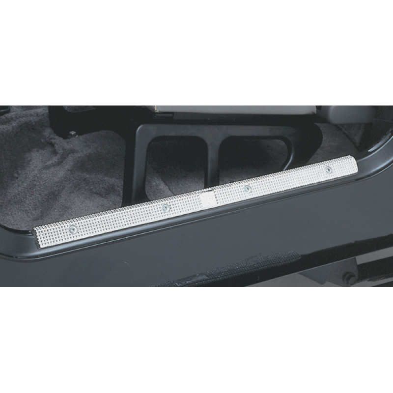 Jeep Wrangler Door Entry Guards - Front - Rugged Ridge - Aluminum - `97-`06